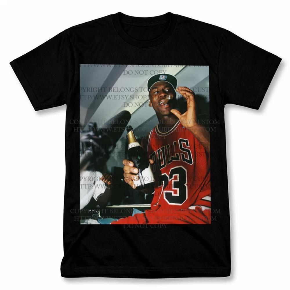 Michael Jordan Chicago Bulls Graphic T Shirt Style Basketball Fan Tee